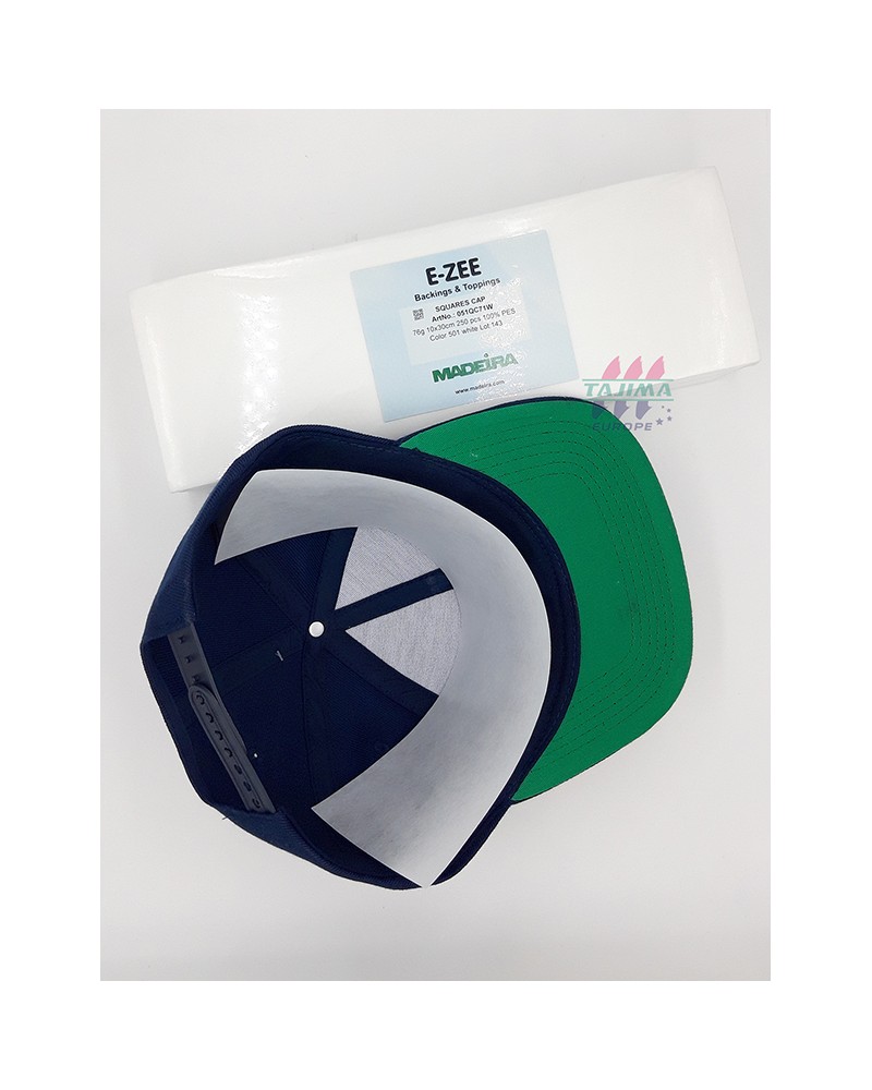EZEE 76gr Square casquette Blanc