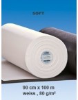 E-ZEE PES Soft 80g blanc 100mx90cm