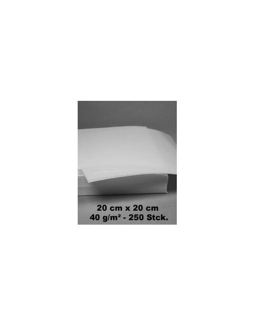 051QV42W SQUARES 40g 20x20  250 pieces 501