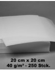 051QV42W SQUARES 40g 20x20  250 pieces 501