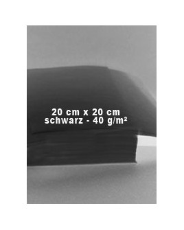 051QV42S   SQUARE   40g   20x20   250pieces 500 noir
