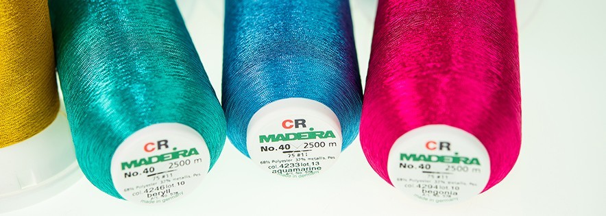CR Metallic - Fil à broder Madeira